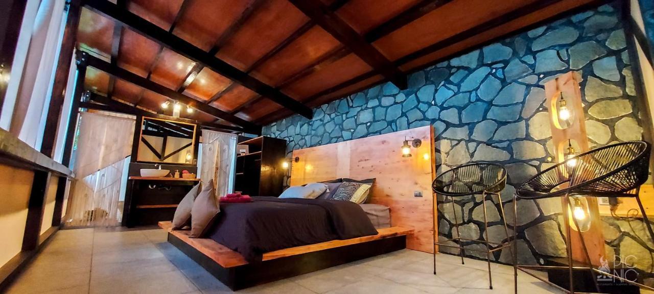 Отель El Picnic Atitlan Цунуна Экстерьер фото